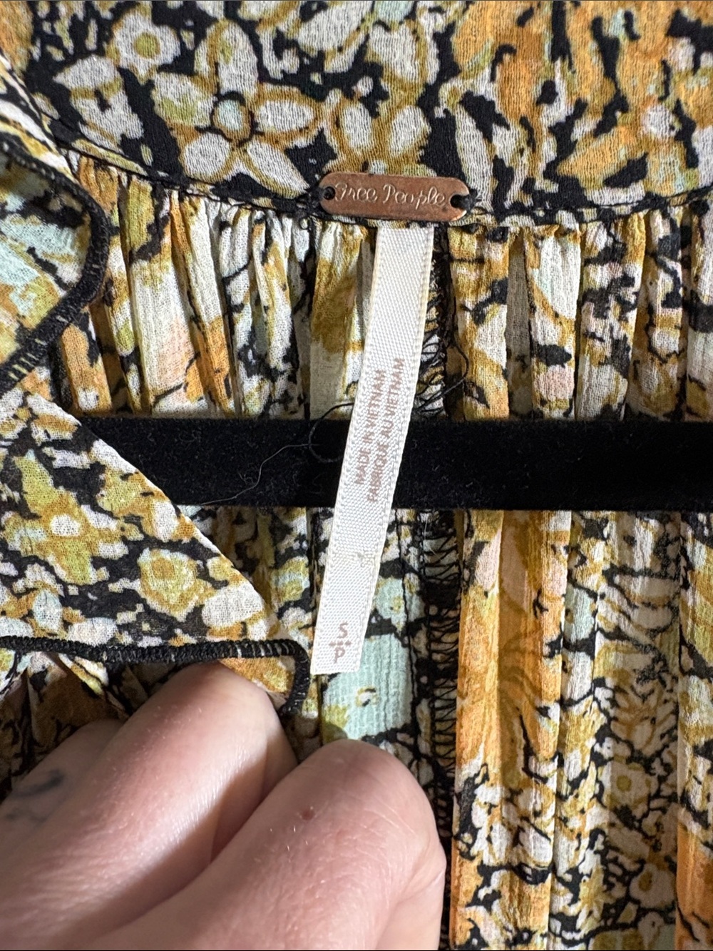 Free People Feeling Groovy Maxi Dress S price firm - Picture 10 of 10
